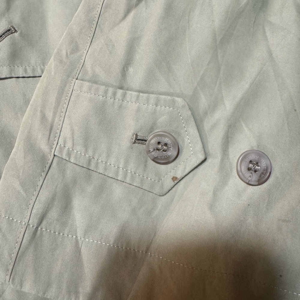 Men’s Burberry Jacket Nova Check Lining Classic Beige w/ COA - Picture 14 of 17